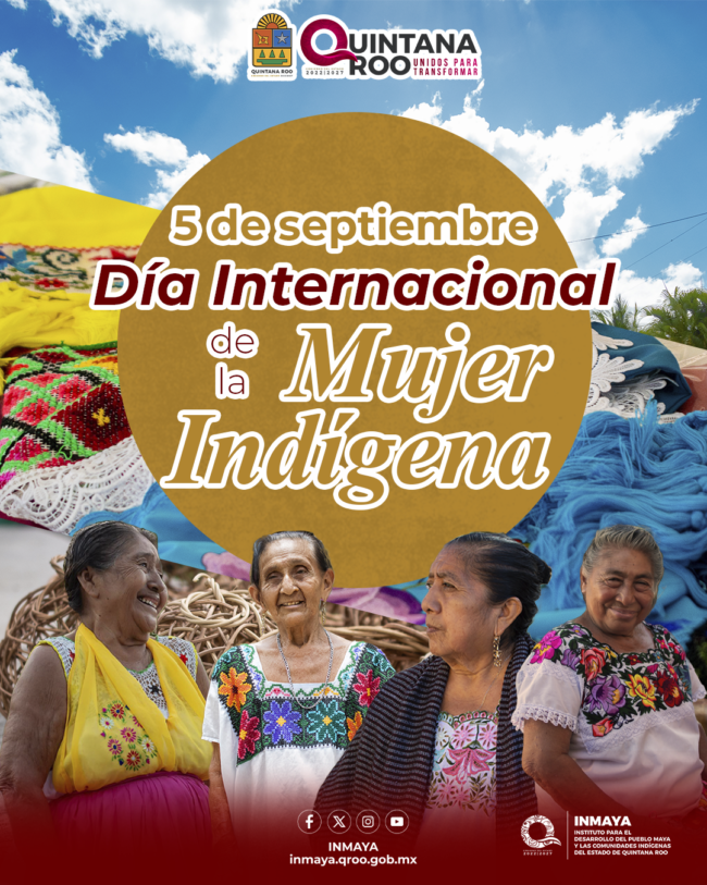 Entrega INMAYA reconocimientos en el marco de la conmemoración del Día Internacional de las Mujeres Indígenas, realizada en X-Hazil Sur, Felipe Carrillo Puerto.