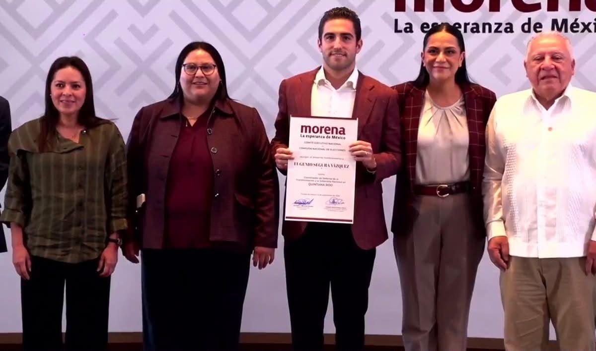 Gino Segura es elegido por Morena rumbo a la gubernatura de Quintana Roo. Conoce qué significa su designación para las elecciones de 2027.