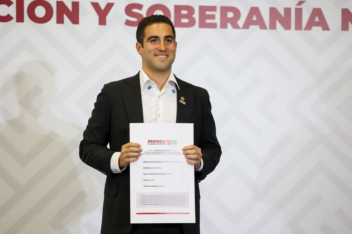 Gino Segura: el elegido de Morena para 2027