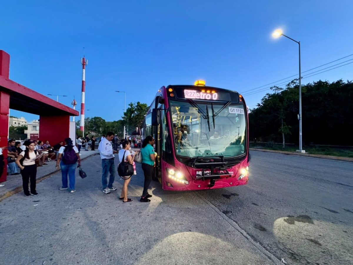 La ruta 27 Kilómetro 0 de MOBI inicia con servicio gratis en Cancún La ruta 27 Kilómetro 0 de MOBI inicia con servicio gratis en Cancún
