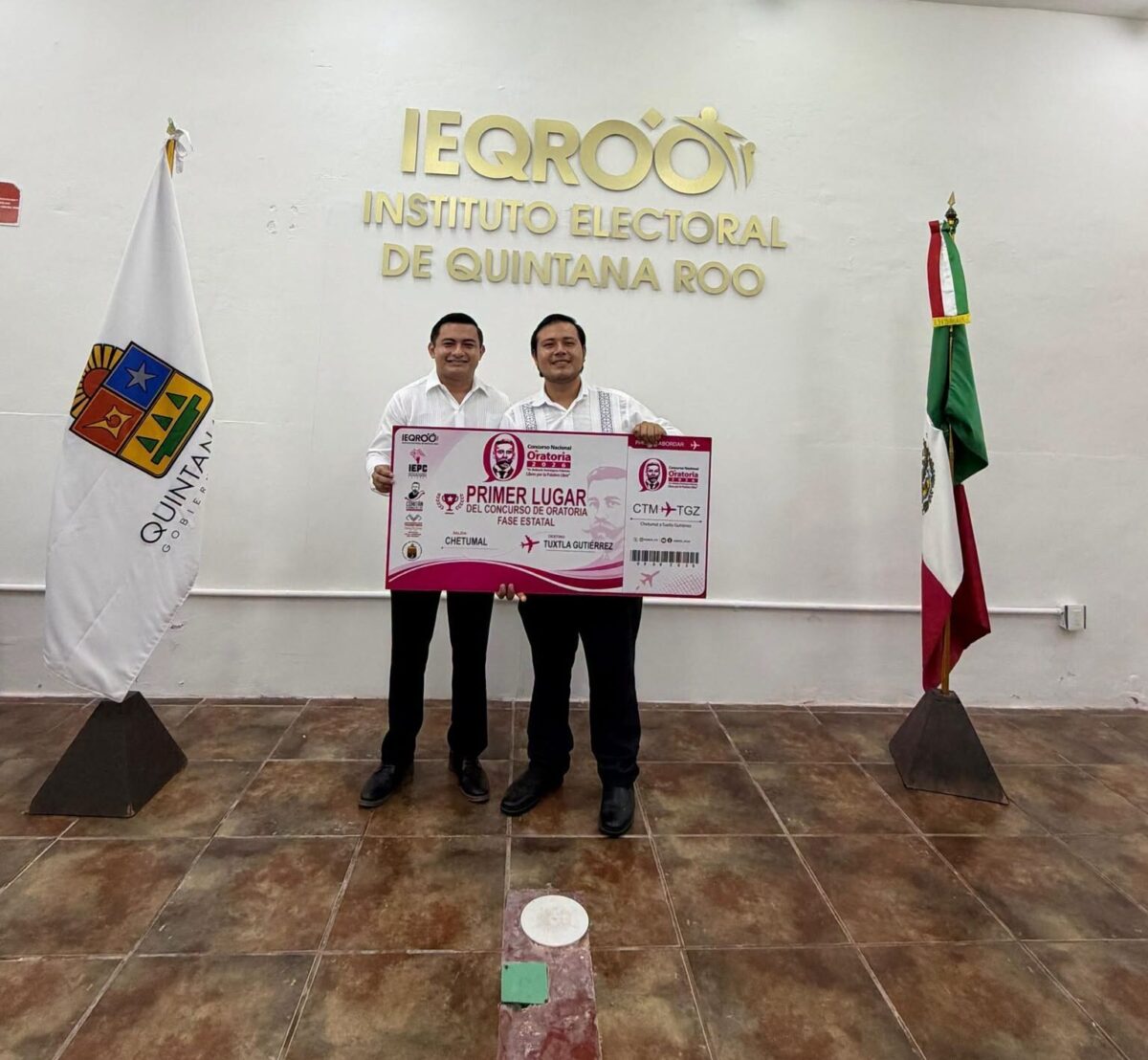 Concurso de oratoria juvenil del IEQROO