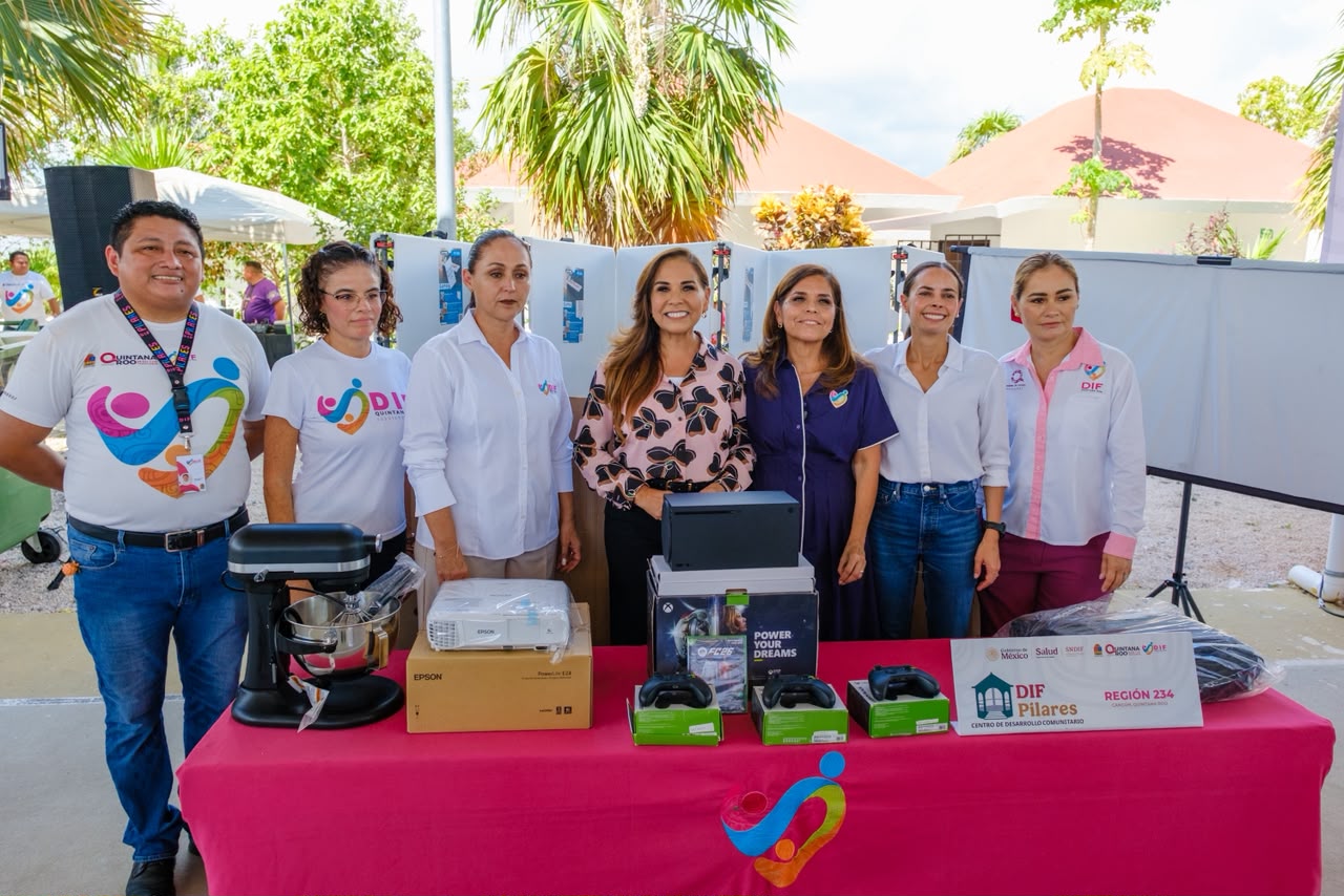 Fortalecen los Centros DIF-Pilares en Quintana Roo
