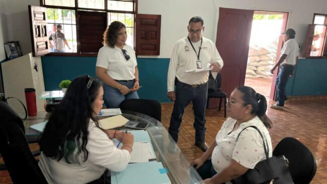 entrega de insumos alimenticios