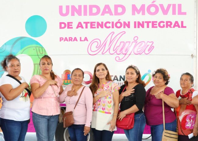 En Octubre Rosa el Sistema DIF impulsa la prevención del cáncer de mama en Quintana Roo, con detección oportuna, mastografías