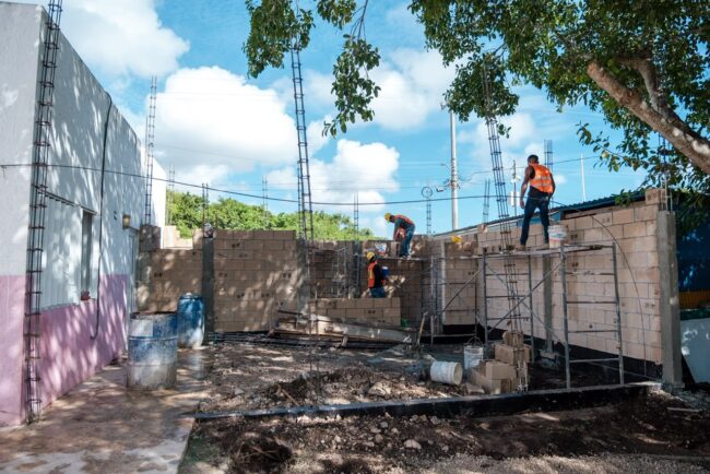 construcción en Isla Mujeres primer Centro de Asistencia DIF