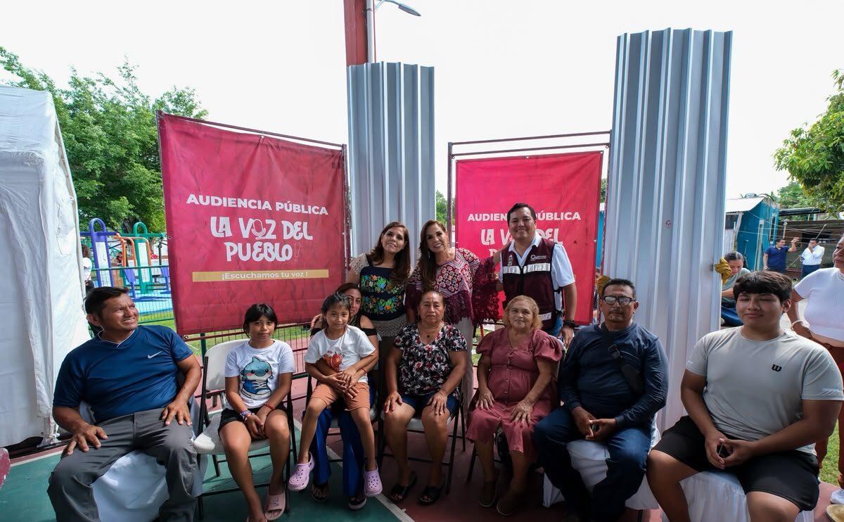 Mara Lezama atiende a más de mil personas en Calderitas