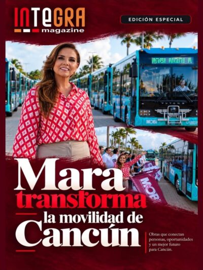 Mara Lezama impulsa transformación de la movilidad en Cancún