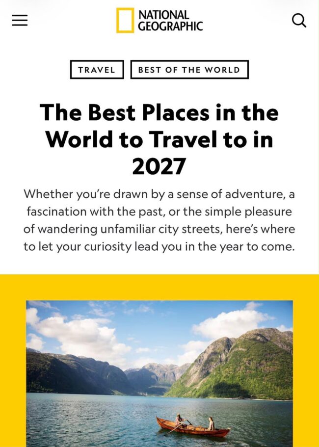 Maya Ka’an destaca entre los destinos para 2027 por su cultura maya, naturaleza y turismo comunitario, según National Geographic.
