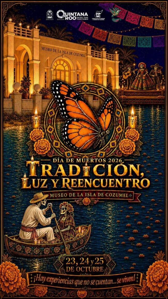 Festival de Día de Muertos en Cozumel regresa del 23 al 25 de octubre con actividades gratuitas, cultura, arte y homenaje a Michoacán. informaron Mara Lezama y Juanita Alonso de la FPMC