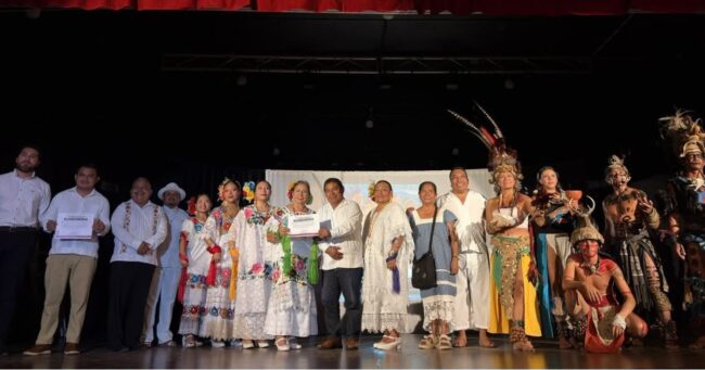 Enrique Chuc del INMAYA encabeza la conmemoración de la fundación de Felipe Carrillo Puerto y el reconocimiento de la identidad maya.