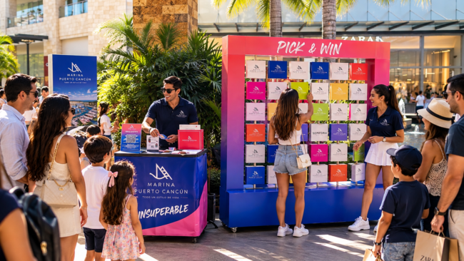 Marketing experiencial y activaciones BTL de Agencia Integra 360 en Cancún