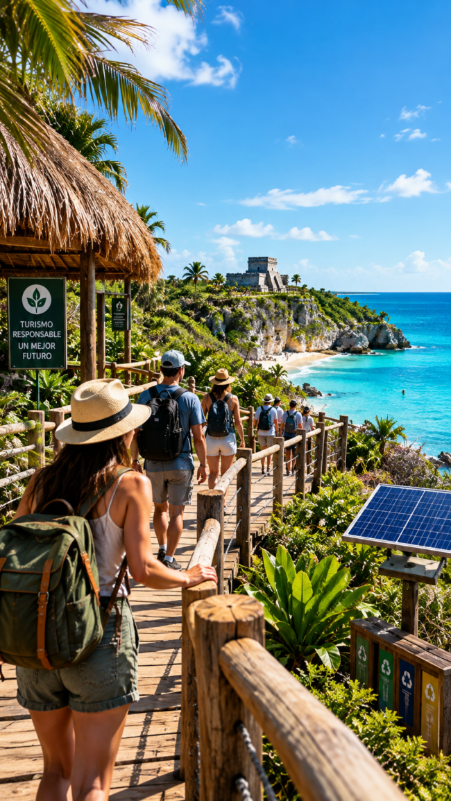 Turismo sostenible y conservación ambiental en el Caribe Mexicano